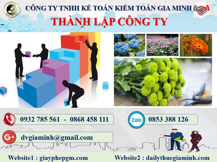Thủ tục thành lập doanh nghiệp sản xuất bánh kẹo tại Quận 12