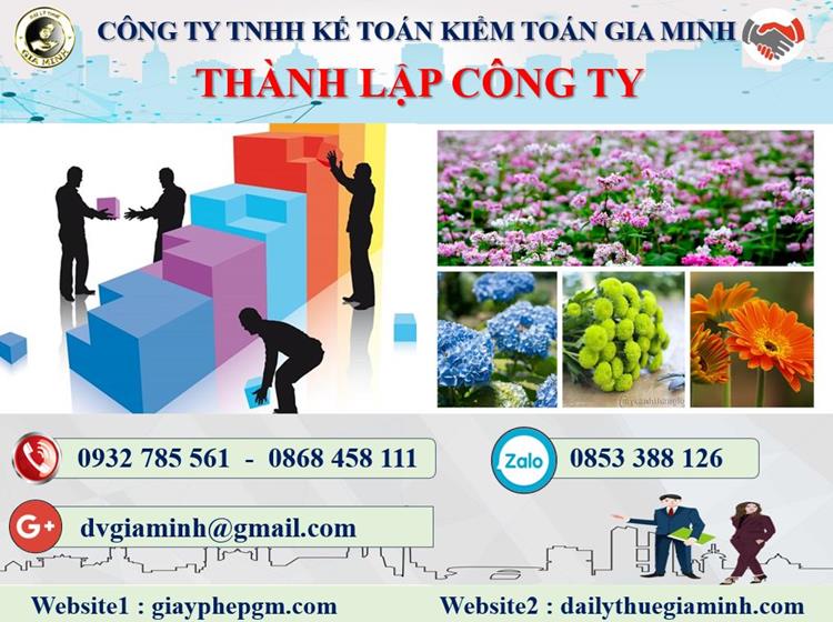 Thủ tục thành lập doanh nghiệp sản xuất bánh kẹo tại TPHCM