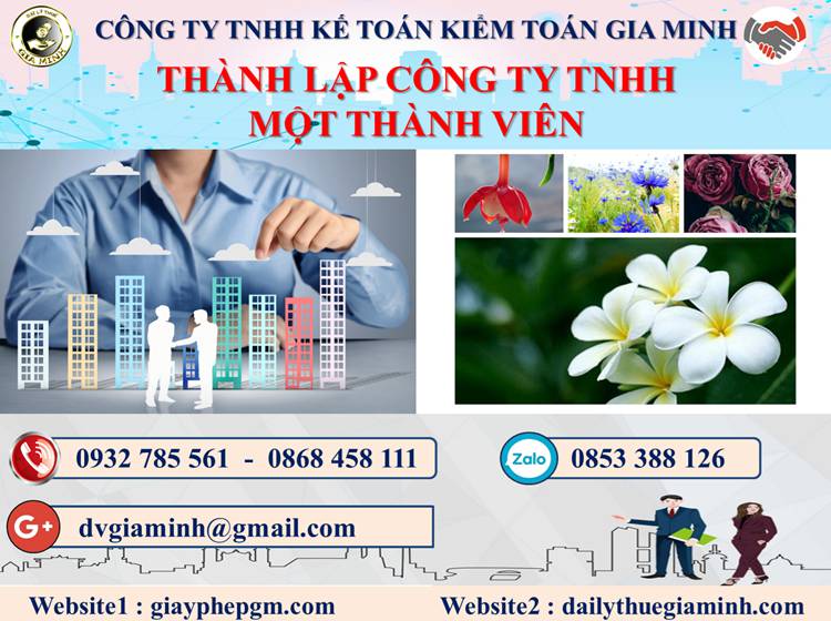 Thủ tục thành lập doanh nghiệp TNHH MTV tại Đà Nẵng