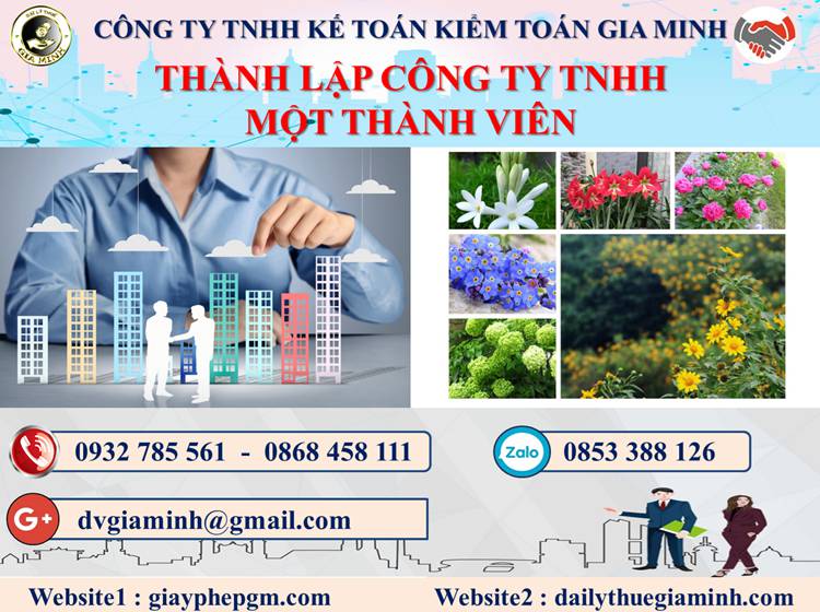 Thủ tục thành lập doanh nghiệp TNHH MTV tại Lào Cai