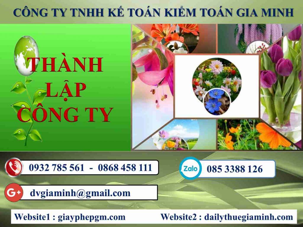 Thủ tục thành lập doanh nghiệp Quận 11