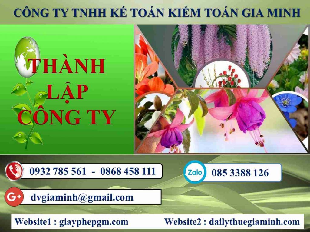 Thủ tục thành lập doanh nghiệp Quận Hải An