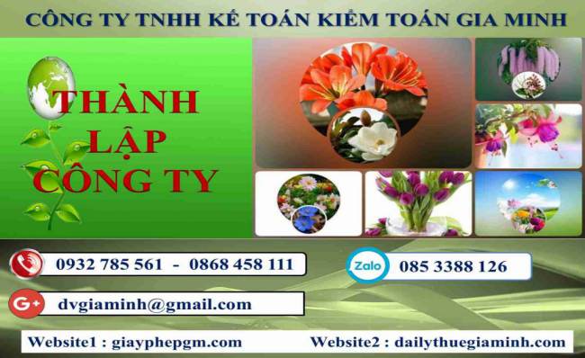 Thủ tục thành lập doanh nghiệp Quận Hòa Vang