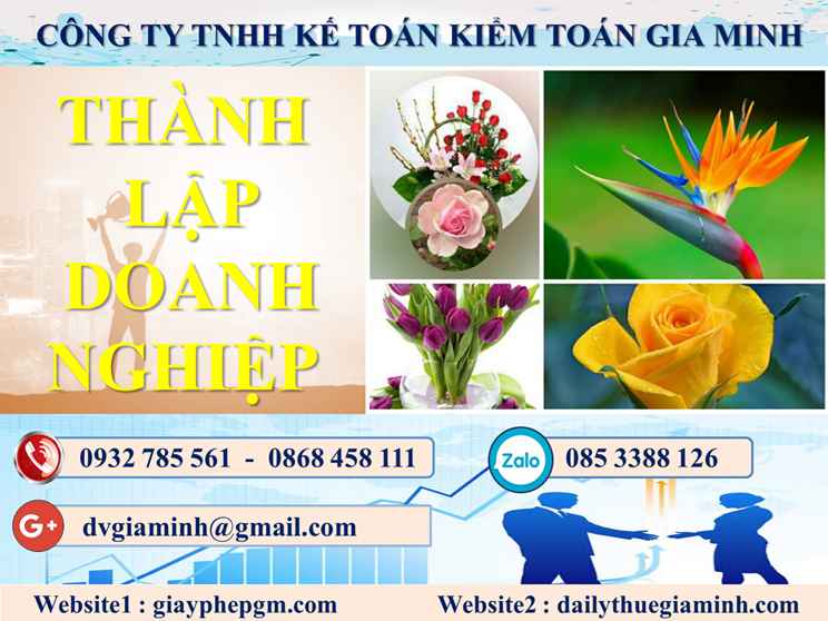 Thành lập doanh nghiệp trọn gói Cao Bằng 4 Thủ tục thành lập công ty trọn gói Cao Bằng