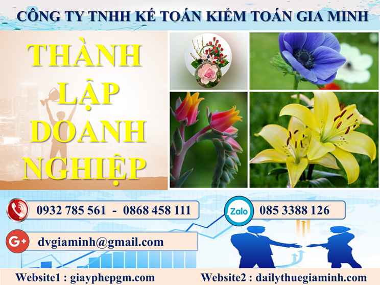 Thủ tục thành lập công ty trọn gói Lai Châu