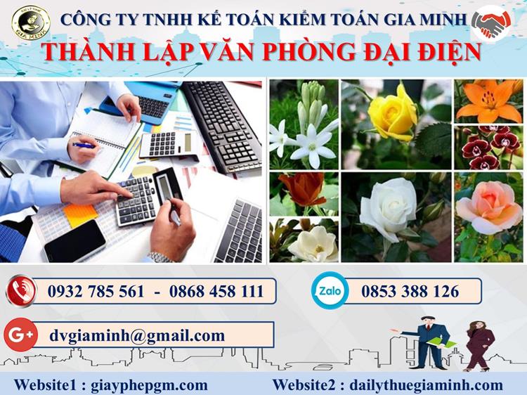 Thành lập văn phòng đại diện tại Huyện Quốc Oai 4 Thủ tục đăng ký văn phòng đại diện tại Huyện Quốc Oai