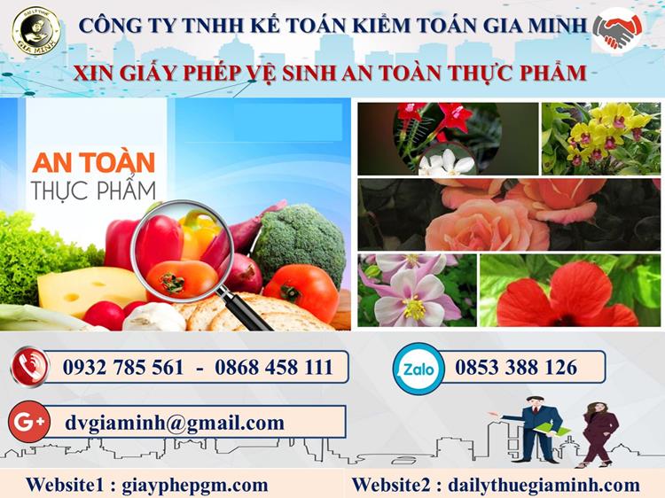 Xin giấy phép vệ sinh an toàn thực phẩm tại Đắk Lắk 4 Thủ tục xin giấy phép vệ sinh an toàn thực phẩm tại Đắk Lắk