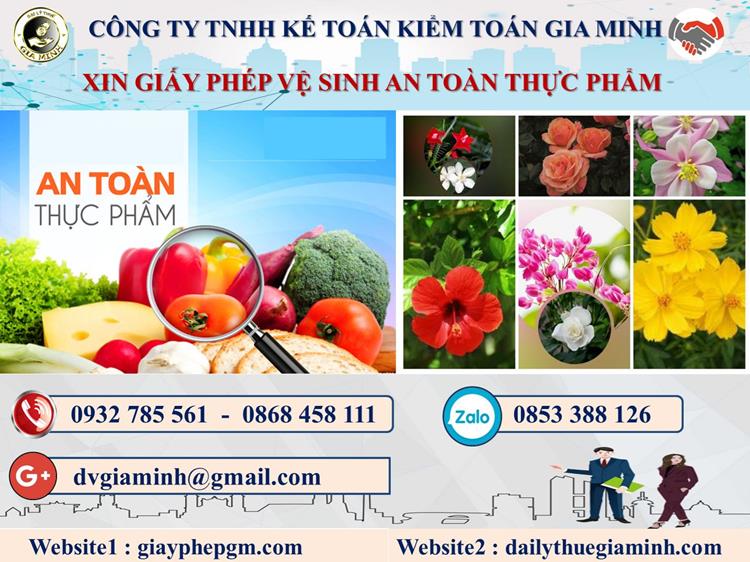 Thủ tục xin giấy phép vệ sinh an toàn thực phẩm tại Hà Tĩnh