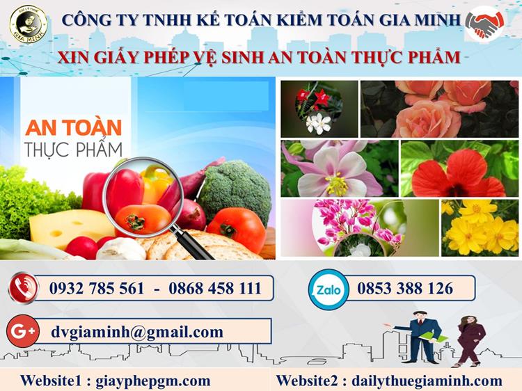 Xin giấy phép vệ sinh an toàn thực phẩm tại Lạng Sơn 4 Thủ tục xin giấy phép vệ sinh an toàn thực phẩm tại Lạng Sơn