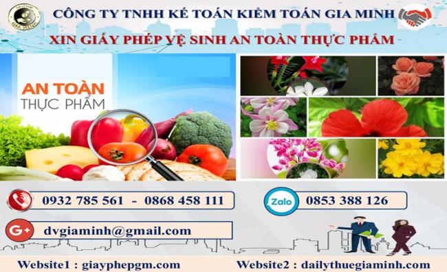 Xin giấy phép vệ sinh an toàn thực phẩm tại Nha Trang 4 Thủ tục xin giấy phép vệ sinh an toàn thực phẩm tại Nha Trang