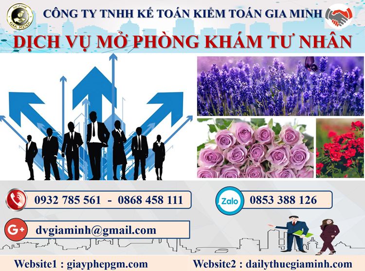 Dịch vụ mở phòng khám tư nhân tại TPHCM 8 Thủ tục mở phòng khám tư nhân tại TPHCM
