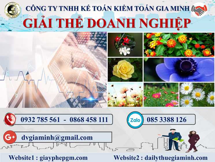Dịch vụ giải thể doanh nghiệp tại Bắc Ninh 4 Thủ tục dịch vụ giải thể doanh nghiệp tại Bắc Ninh