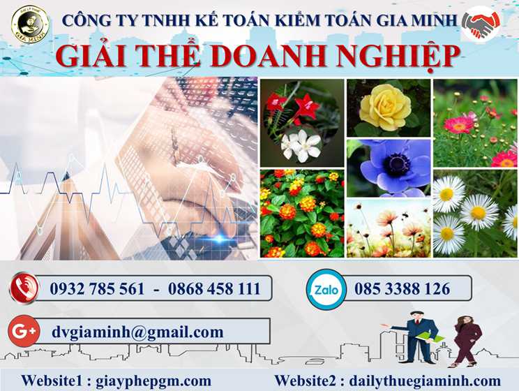 Dịch vụ giải thể doanh nghiệp tại Bình Thuận 4 Thủ tục dịch vụ giải thể doanh nghiệp tại Bình Thuận
