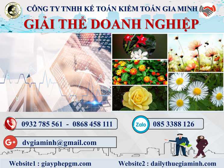 Thủ tục dịch vụ giải thể doanh nghiệp tại Hòa Bình