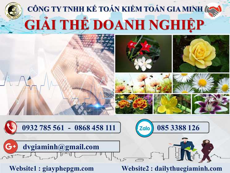 Dịch vụ giải thể doanh nghiệp tại Huyện Củ Chi 4 Thủ tục dịch vụ giải thể doanh nghiệp tại Huyện Củ Chi