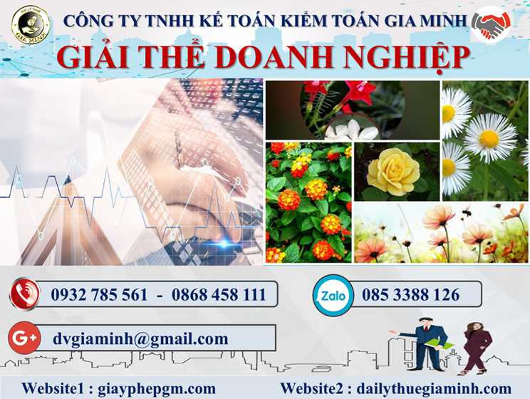 Dịch vụ giải thể doanh nghiệp tại Huyện đảo Cát Hải 4 Thủ tục dịch vụ giải thể doanh nghiệp tại Huyện đảo Cát Hải