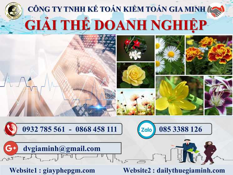 Dịch vụ giải thể doanh nghiệp tại Huyện Thanh Oai 4 Thủ tục dịch vụ giải thể doanh nghiệp tại Huyện Thanh Oai