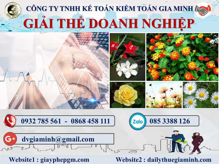 Dịch vụ giải thể doanh nghiệp tại Huyện Tiên Lãng 4 Thủ tục dịch vụ giải thể doanh nghiệp tại Huyện Tiên Lãng