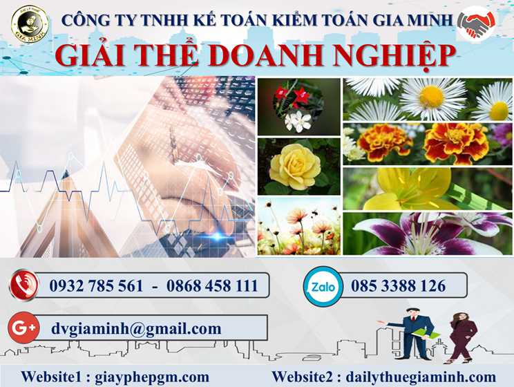 Dịch vụ giải thể doanh nghiệp tại Ninh Thuận 4 Thủ tục dịch vụ giải thể doanh nghiệp tại Ninh Thuận