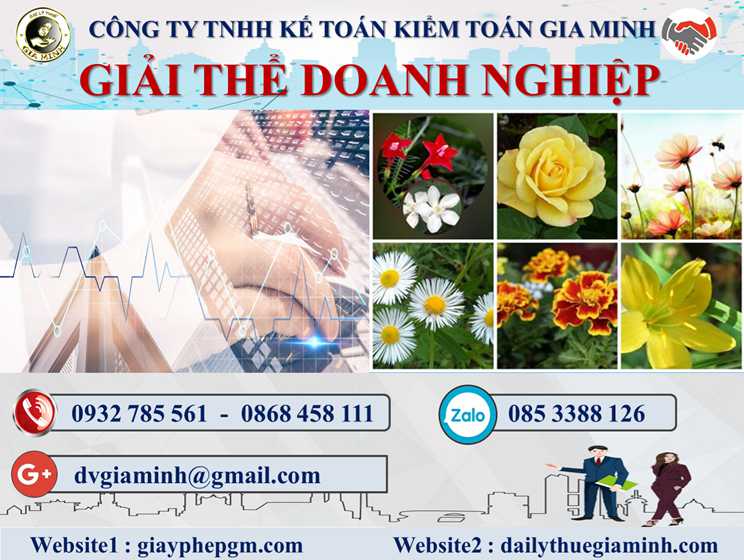 Dịch vụ giải thể doanh nghiệp tại Quận Bắc Từ Liêm 4 Thủ tục dịch vụ giải thể doanh nghiệp tại Quận Bắc Từ Liêm