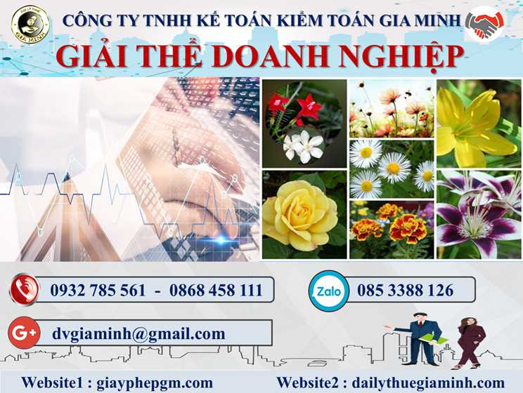 Thủ tục dịch vụ giải thể doanh nghiệp tại Quận Hồng Bàng