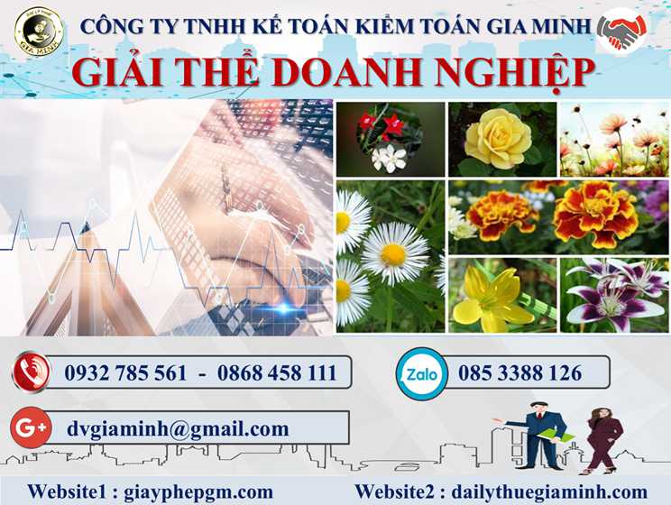Thủ tục dịch vụ giải thể doanh nghiệp tại Quận Kiến An