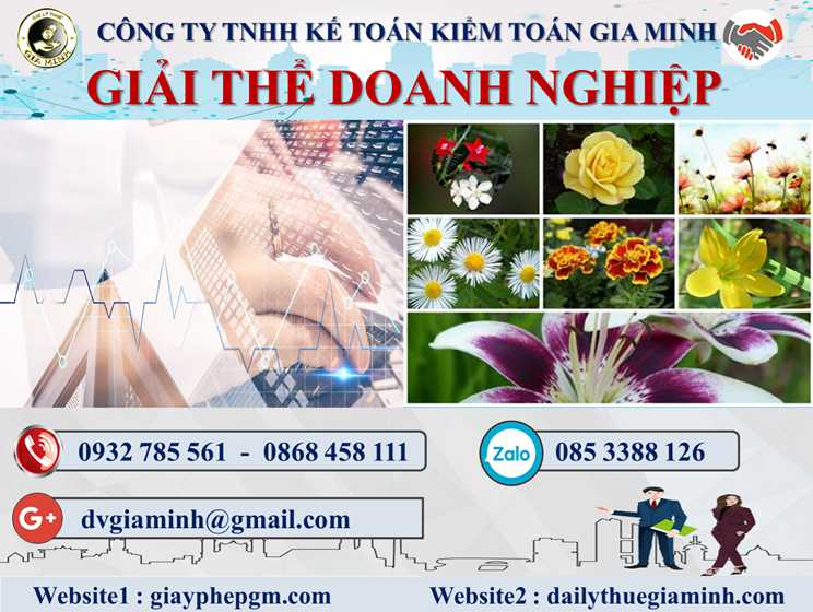 Thủ tục dịch vụ giải thể doanh nghiệp tại Quận Lê Chân
