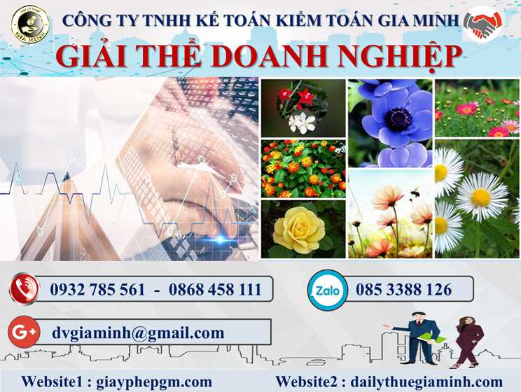 Dịch vụ giải thể doanh nghiệp tại Quận Nam Từ Liêm 4 Thủ tục dịch vụ giải thể doanh nghiệp tại Quận Nam Từ Liêm