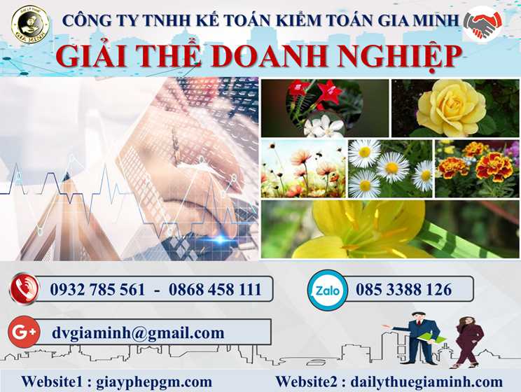 Dịch vụ giải thể doanh nghiệp tại Quận Sơn Trà 4 Thủ tục dịch vụ giải thể doanh nghiệp tại Quận Sơn Trà