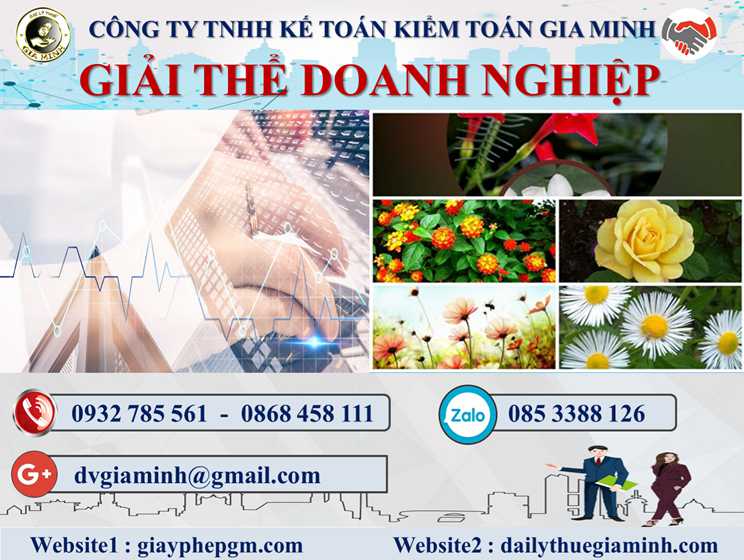 Dịch vụ giải thể doanh nghiệp tại Quảng Bình 4 Thủ tục dịch vụ giải thể doanh nghiệp tại Quảng Bình