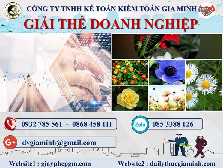 Dịch vụ giải thể doanh nghiệp tại Quảng Trị 4 Thủ tục dịch vụ giải thể doanh nghiệp tại Quảng Trị