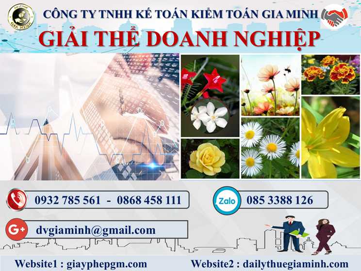 Dịch vụ giải thể doanh nghiệp tại Thái Bình 4 Thủ tục dịch vụ giải thể doanh nghiệp tại Thái Bình