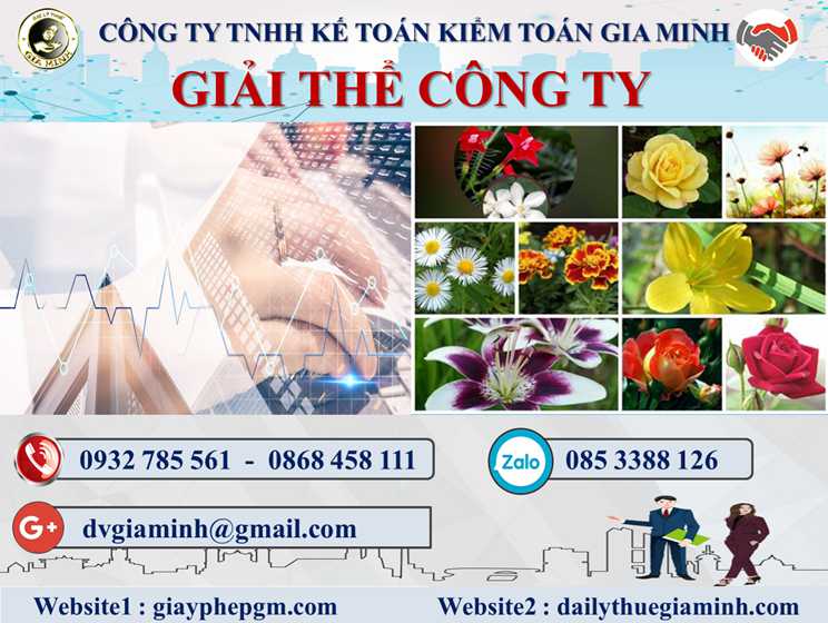 Dịch vụ giải thể công ty trọn gói tại Bắc Giang 4 Thủ tục dịch vụ giải thể doanh nghiệp tại Bắc Giang