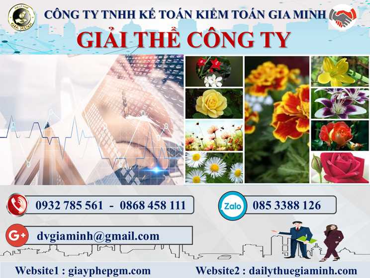 Dịch vụ giải thể công ty trọn gói tại Bình Định 4 Thủ tục dịch vụ giải thể doanh nghiệp tại Bình Định