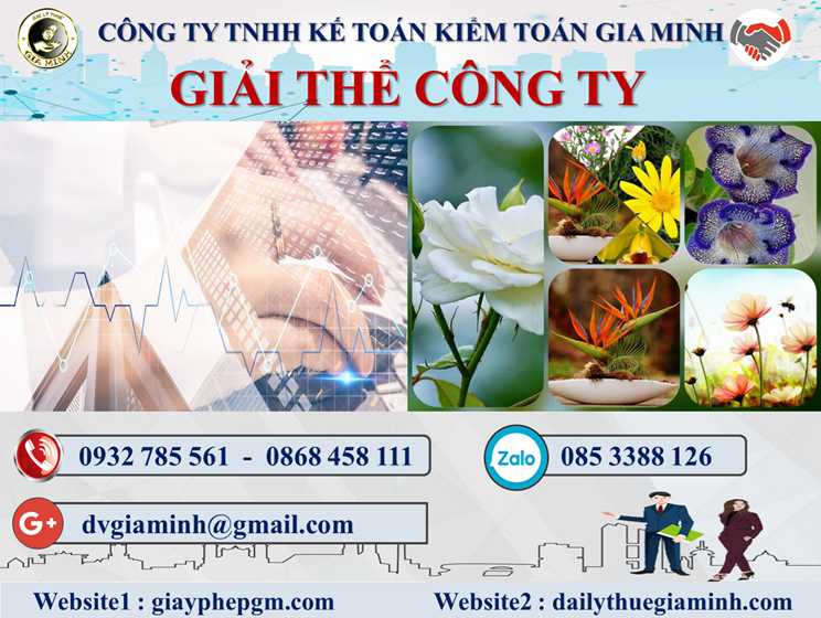 Dịch vụ giải thể công ty trọn gói tại Hà Tĩnh 4 Thủ tục dịch vụ giải thể doanh nghiệp tại Hà Tĩnh