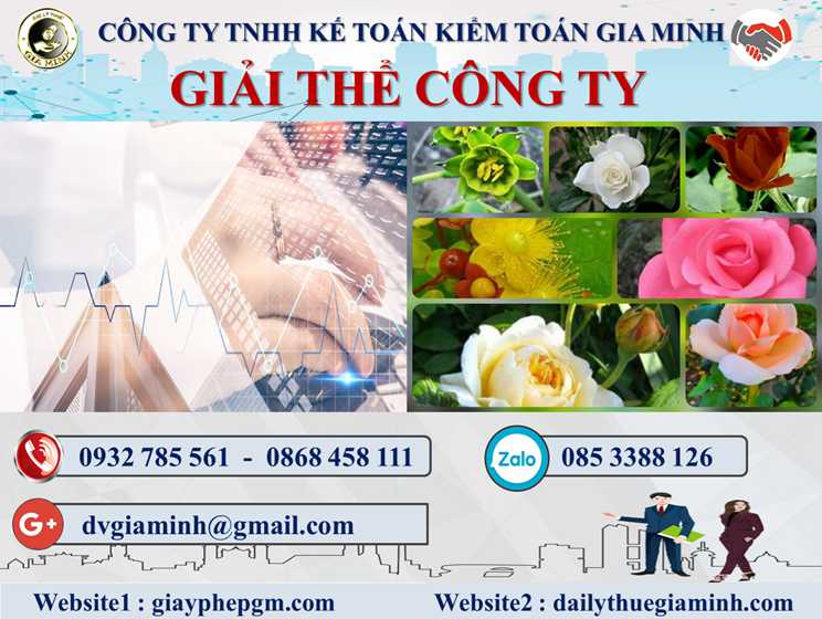 Dịch vụ giải thể công ty trọn gói tại Hậu Giang 4 Thủ tục dịch vụ giải thể doanh nghiệp tại Hậu Giang