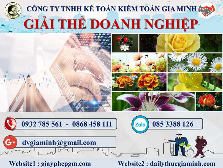 Dịch vụ giải thể công ty trọn gói tại Huế 4 Thủ tục dịch vụ giải thể doanh nghiệp tại Huế