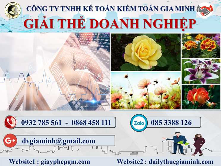 Dịch vụ giải thể công ty trọn gói tại Huyện Chương Mỹ 4 Thủ tục dịch vụ giải thể doanh nghiệp tại Huyện Chương Mỹ