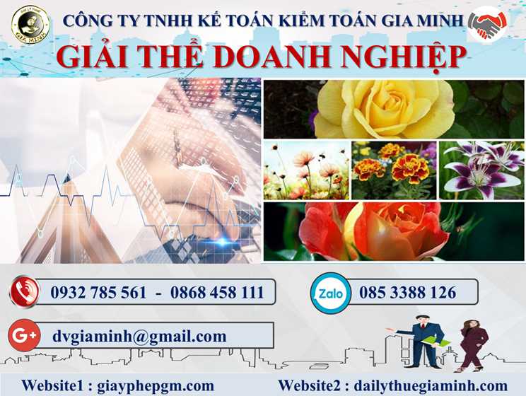 Dịch vụ giải thể công ty trọn gói tại Huyện Gia Lâm 4 Thủ tục dịch vụ giải thể doanh nghiệp tại Huyện Gia Lâm