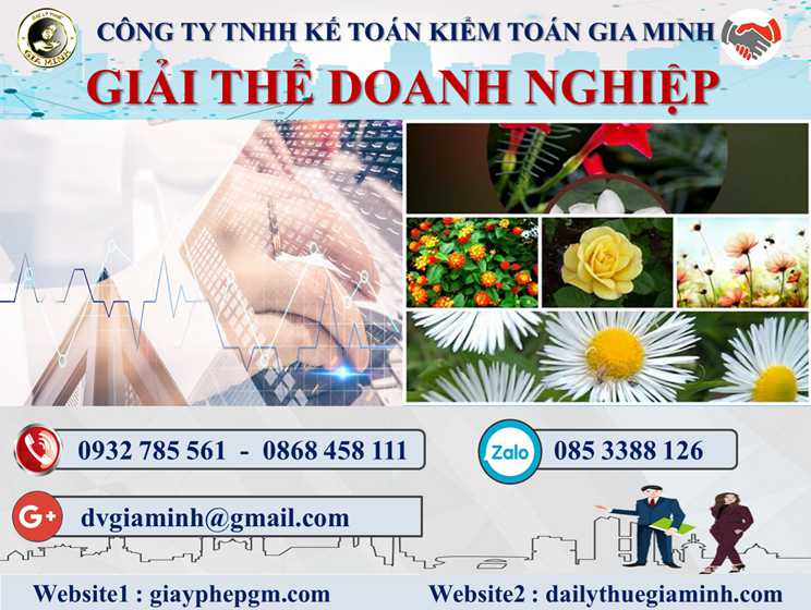 Dịch vụ giải thể công ty trọn gói tại Huyện Hoàng Sa 4 Thủ tục dịch vụ giải thể doanh nghiệp tại Huyện Hoàng Sa