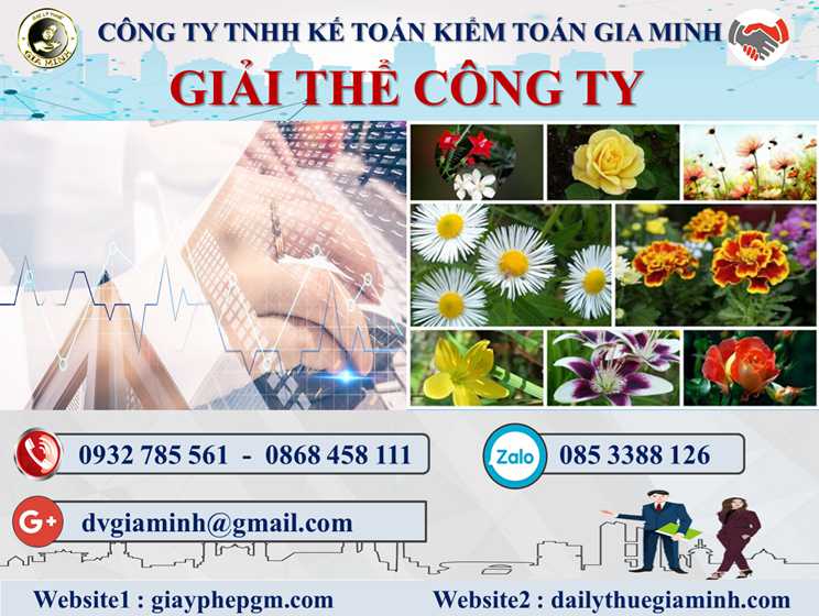 Dịch vụ giải thể công ty trọn gói tại Huyện Thạch Thất 4 Thủ tục dịch vụ giải thể doanh nghiệp tại Huyện Thạch Thất