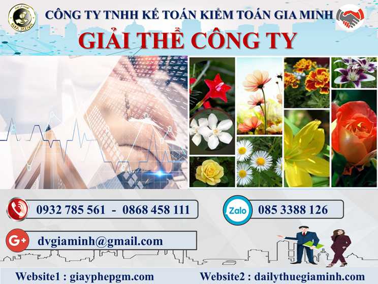 Dịch vụ giải thể công ty trọn gói tại Huyện Thanh Oai 4 Thủ tục dịch vụ giải thể doanh nghiệp tại Huyện Thanh Oai