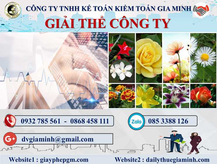 Dịch vụ giải thể công ty trọn gói tại Huyện Từ Liêm 4 Thủ tục dịch vụ giải thể doanh nghiệp tại Huyện Từ Liêm