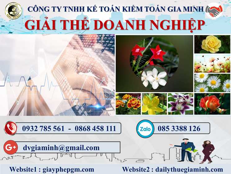 Dịch vụ giải thể công ty trọn gói tại Lâm Đồng 4 Thủ tục dịch vụ giải thể doanh nghiệp tại Lâm Đồng