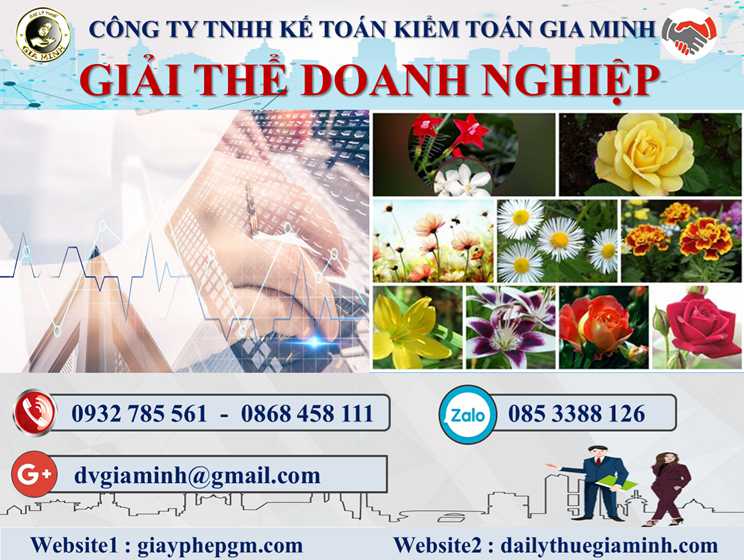 Dịch vụ giải thể công ty trọn gói tại Ninh Thuận 4 Thủ tục dịch vụ giải thể doanh nghiệp tại Ninh Thuận