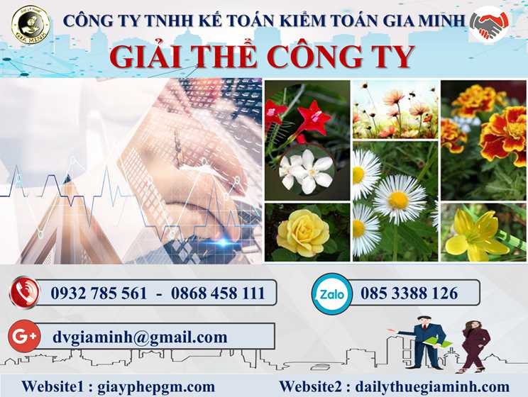 Dịch vụ giải thể công ty trọn gói tại Quận 2 4 Thủ tục dịch vụ giải thể doanh nghiệp tại Quận 2