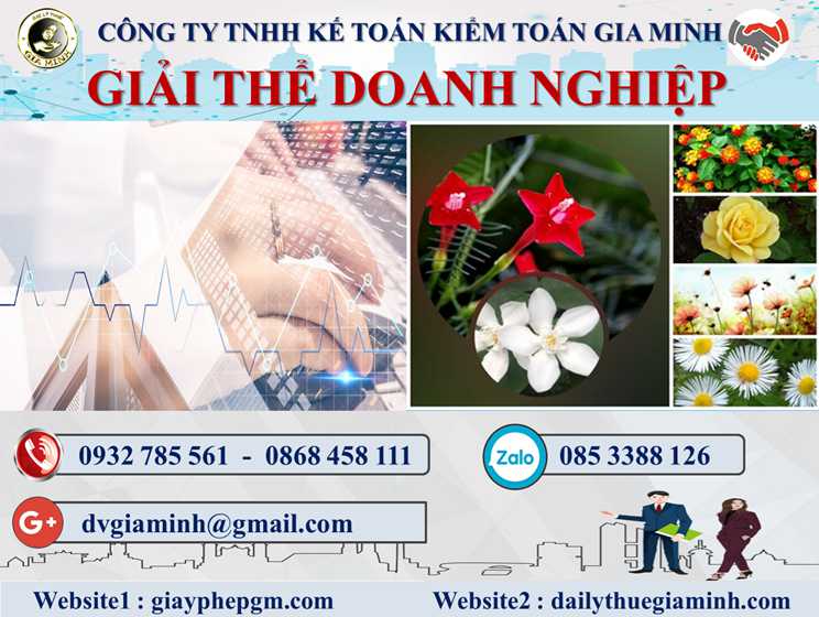 Dịch vụ giải thể công ty trọn gói tại Quận Hải Châu 4 Thủ tục dịch vụ giải thể doanh nghiệp tại Quận Hải Châu