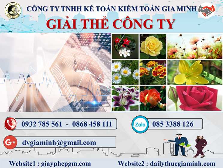Dịch vụ giải thể công ty trọn gói tại Quận Nam Từ Liêm uy tín, giá rẻ 5 Thủ tục dịch vụ giải thể doanh nghiệp tại Quận Nam Từ Liêm
