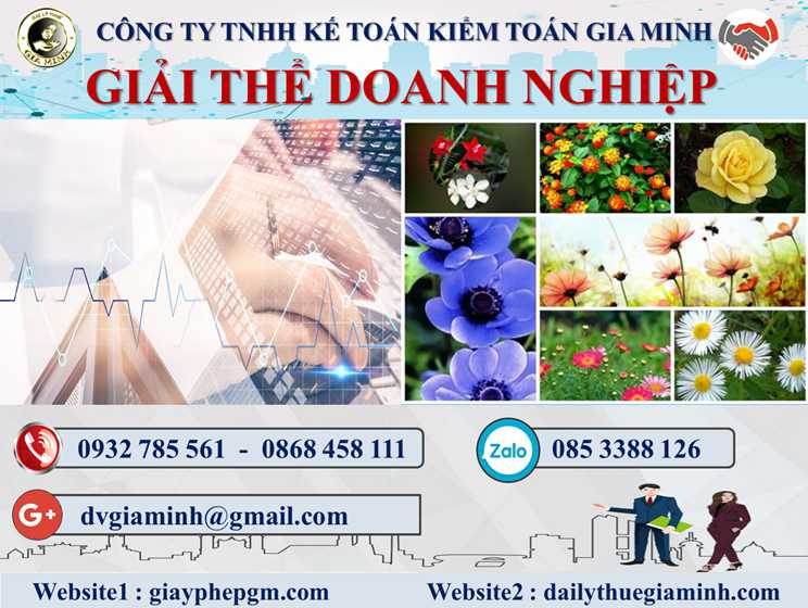 Dịch vụ giải thể công ty trọn gói tại Quận Ô Môn 4 Thủ tục dịch vụ giải thể doanh nghiệp tại Quận Ô Môn