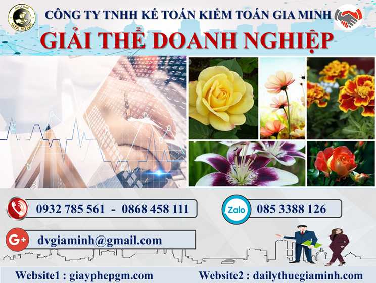 Dịch vụ giải thể công ty trọn gói tại Thái Bình 4 Thủ tục dịch vụ giải thể doanh nghiệp tại Thái Bình